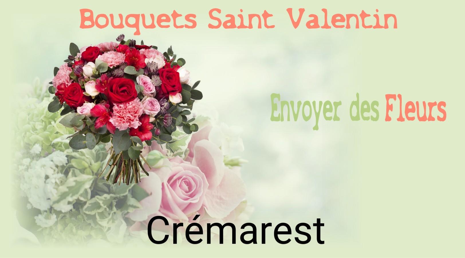 Roses de Saint-Valentin livrées à Crémarest